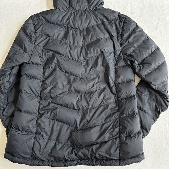 Eddie Bauer Coat Microlight Packable Down Puffer Hooded Jacket Women's Medium - Picture 6 of 6